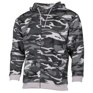 Sweatshirt mit Kapuze und Beuteltasche