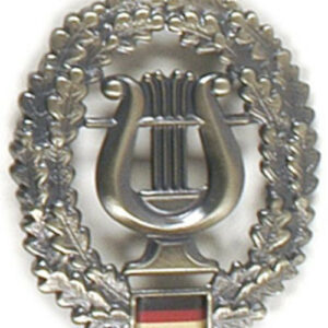 Barettabzeichen 'orig. Bw Musikkorps'