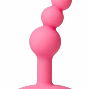Anal-Plug in Perlenform - pink