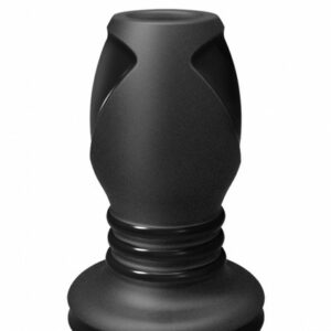 Anal-Plug mit Öffnung Klein - schwarz