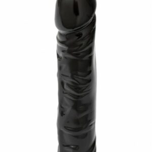 Klassischer Dildo - schwarz