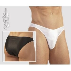 Herren Slip 2er-Pack schwarz und weiß