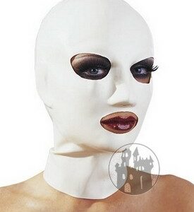 Latex Maske weiß