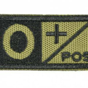 Blutgruppen Klett-Patch