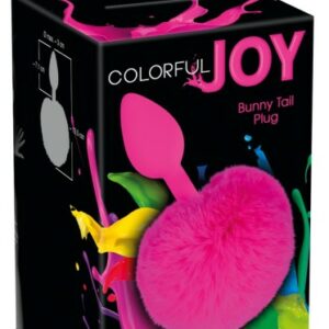 Colorful Joy Bunny Tail Plug