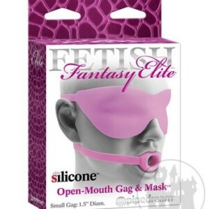 Open Mouth Gag and Mask Small