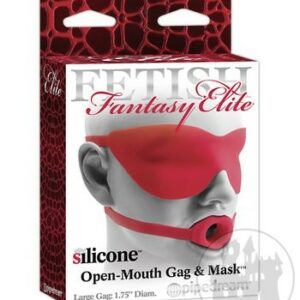 Open Mouth Gag and Mask Large