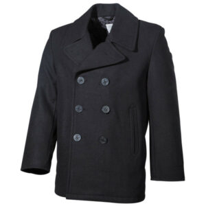US Pea Coat mit Knöpfen