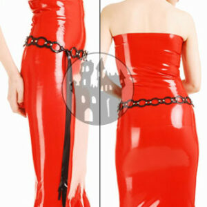 Latex Gürtel aus Latexringen