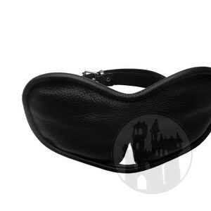 Ledermaske mit Nasenöffnung
