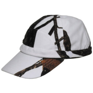 Baseballcap - mit Stofflasche und größenverstellbar - hunter snow
