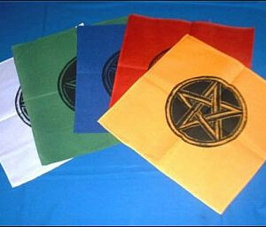 Altartuch mit Pentagramm