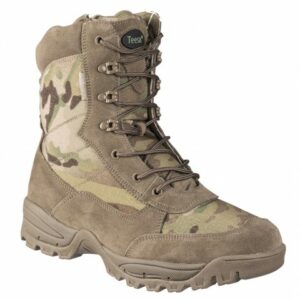 Tacitcal Boots mit Reißverschluss im Tarnmuster