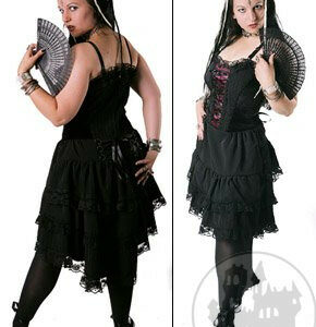 Gothicminikleid 'Beauty of the Dark'