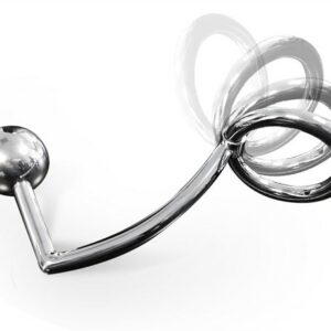 Cockring mit Analkugel 'Intruder'