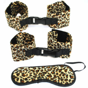 Fessel Set - leopard