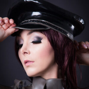 Latex Mütze 'Cop' - Macinger