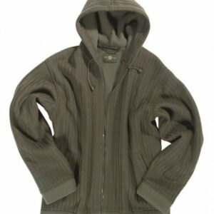 Strickjacke mit Kapuze
