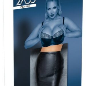 Leder Minirock