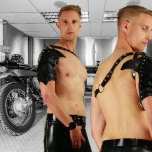 Römischer Schulterschirm aus Latex