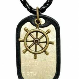 Anhänger - Dogtag mit Steuerrad