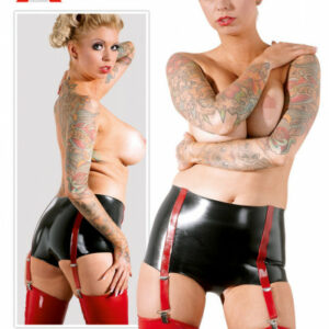 Latex Straps Pants taillenhoch