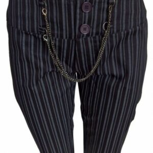 Damen Hose kurz mit Streifen