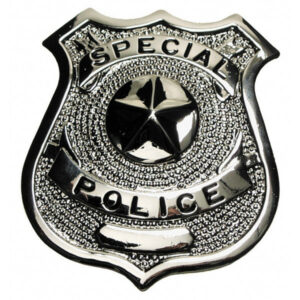 US Polizeiabzeichen 'Special Police' Anstecknadel