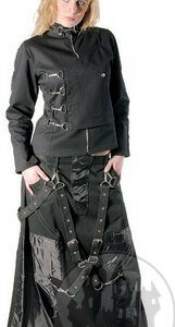 Bondagejacke 'Black Treasure'