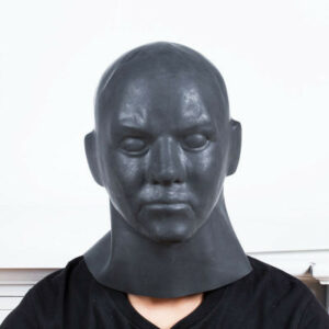Latex Maske geschlossen