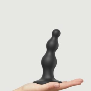 Strap-On-Me Dildo Plug 'Beads' schwarz