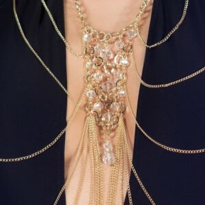 Goldener Körperschmuck