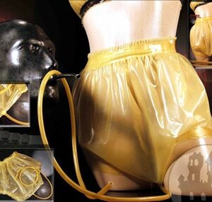 Latex Windel mit Latexschlauch