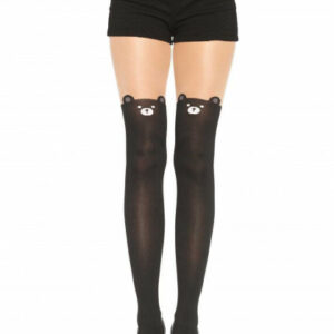 Strumpfhose mit Bär
