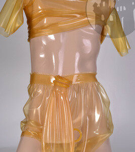 Latex Windel mit Pissbeutel