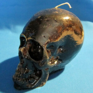 Figurenkerzen für magische Zwecke - Totenkopf Kerze