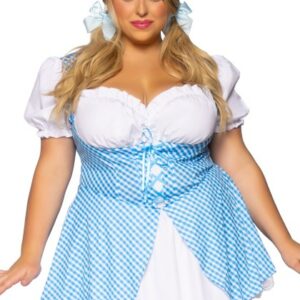 Kostüm 'Plaid Sweetie' blau - Queensize