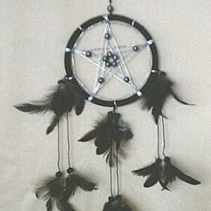 Dreamcatcher mit Pentagramm