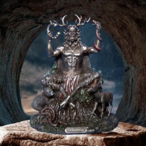Kunstharz Figur Cernunnos