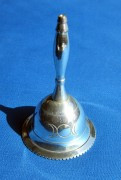 Ritual Glöckchen versilbert mit dreifachem Mond