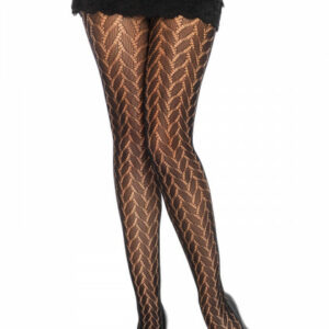 Netzstrumpfhose 'Plaited'