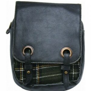 Grün karierte Kilt Tasche