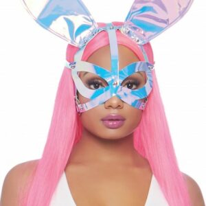 Holographische Hasenmaske