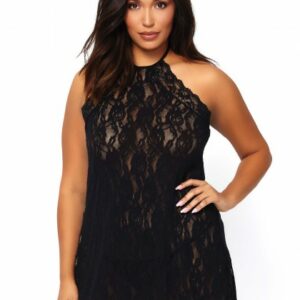Chemise 'Floral Lace' - Queen Size
