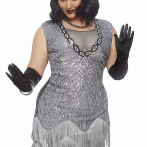 Kostüm 'Roaring' - Queen Size 2TLG.