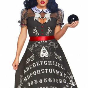 Kostüm 'Spooky Board Beauty' 2TLG.