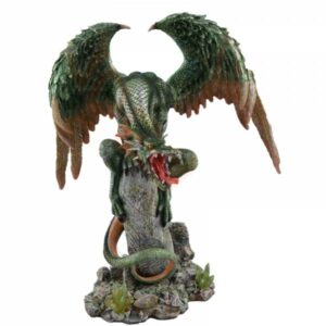 Drache auf einem Felsen