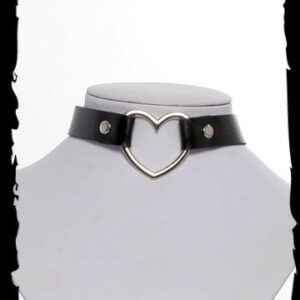 Halsband mit großem Herz