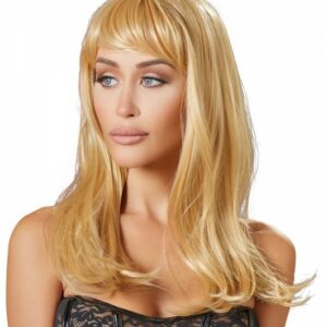 Perücke Lang Blond