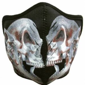 Biker Mundschutz Tattoo Skull